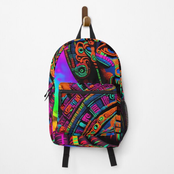Item preview, Mayan Meditation Fantasy Art Very Colorful designed and sold by internlvisions.