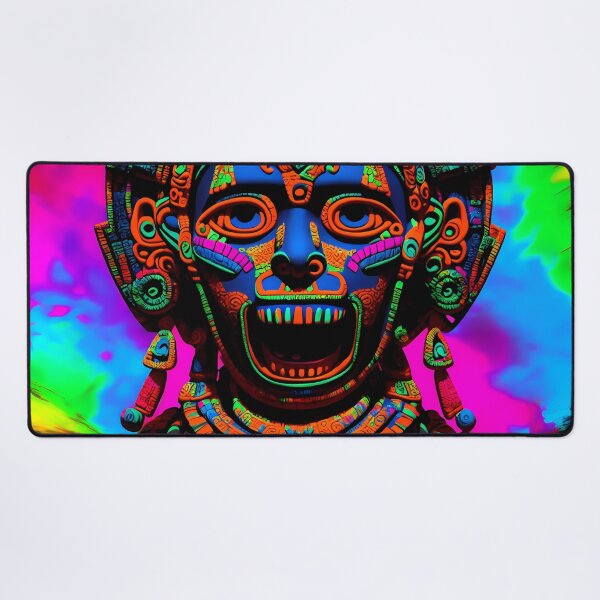 Item preview, Mayan Meditation Fantasy Art Very Colorful designed and sold by internlvisions.