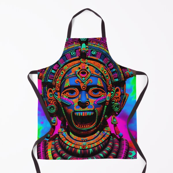 Item preview, Mayan Meditation Fantasy Art Very Colorful designed and sold by internlvisions.