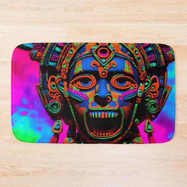 Item preview, Mayan Meditation Fantasy Art Very Colorful designed and sold by internlvisions.
