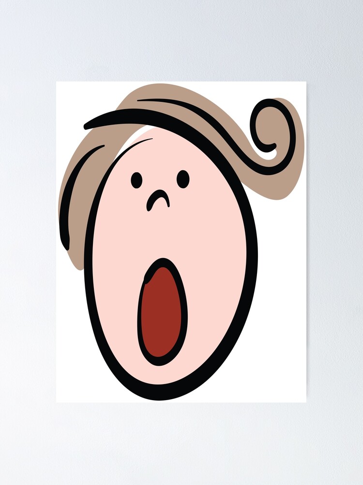 "OMG Girl / Girl Power / Kid's Art / Better than Emoji" Poster by