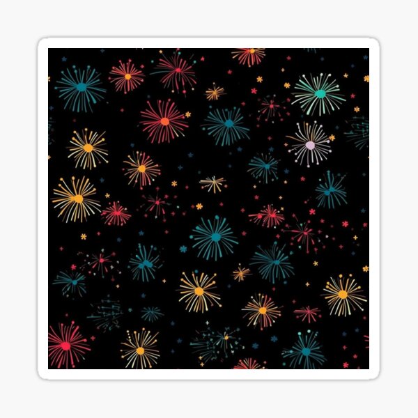 Artikel-Vorschau von ästhetisches feuerwerksmuster - abstraktes mehrfarbiges feuerwerk, designt und verkauft von zoorooz.