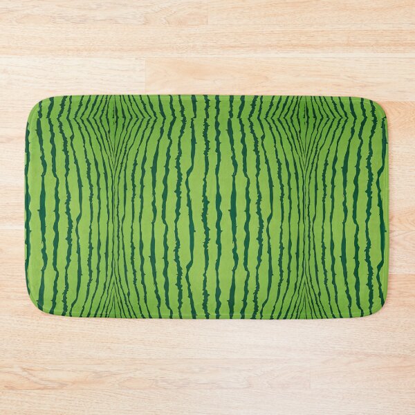 Item preview, Watermelon Pattern, Green Watermelon Striped Background. designed and sold by graphic-genie.