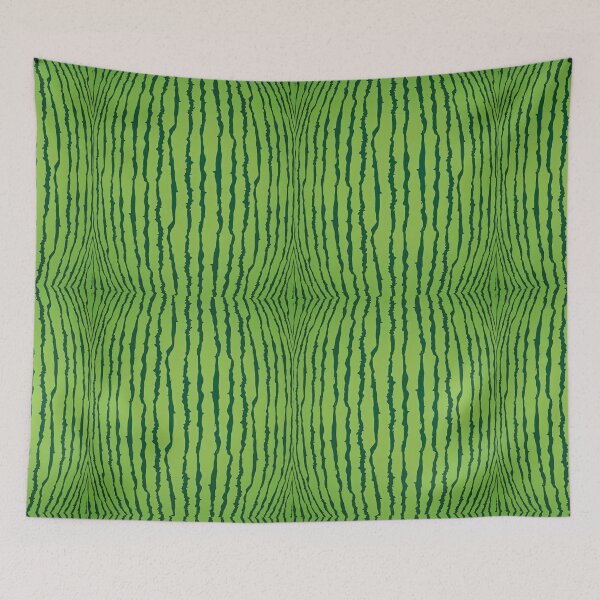 Item preview, Watermelon Pattern, Green Watermelon Striped Background. designed and sold by graphic-genie.