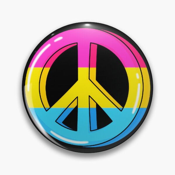 Item preview, Pan Pride Peace Sign designed and sold by everything4eva.