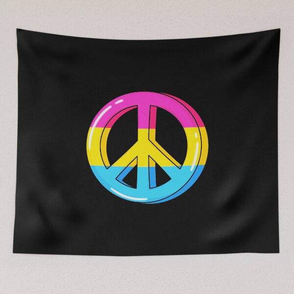 Item preview, Pan Pride Peace Sign designed and sold by everything4eva.