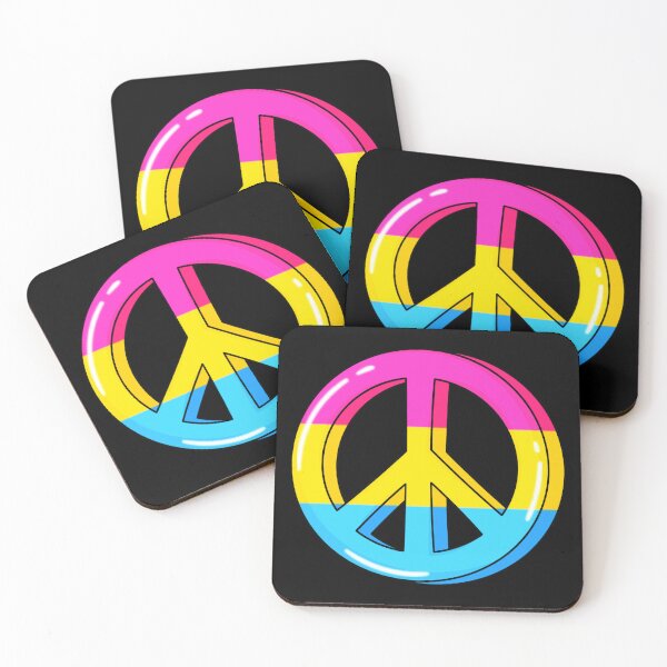 Item preview, Pan Pride Peace Sign designed and sold by everything4eva.