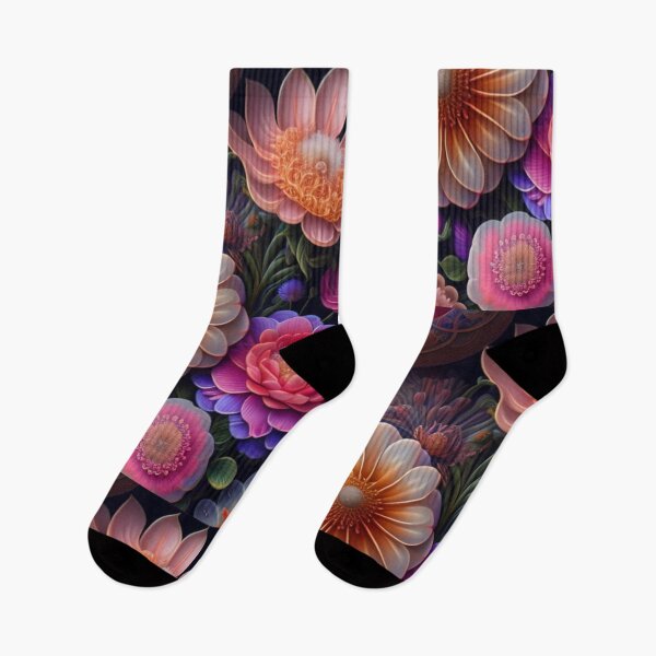 Item preview, Bloom Cosmic Flowers Floral  designed and sold by Shyaddiea.