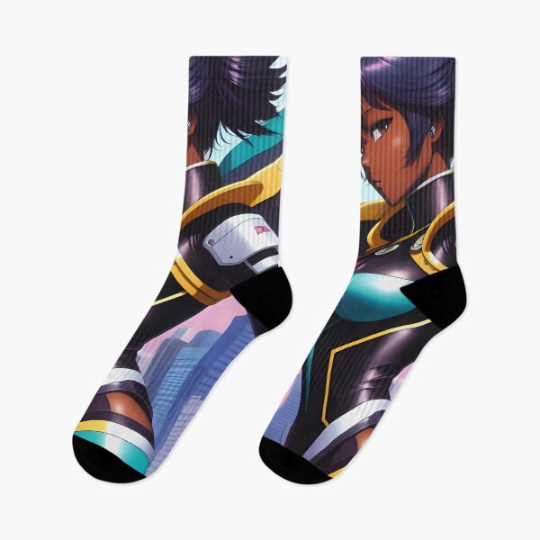 Item preview, RUNNING TO HORIZON | Black Anime Girl designed and sold by blackanimemecca.