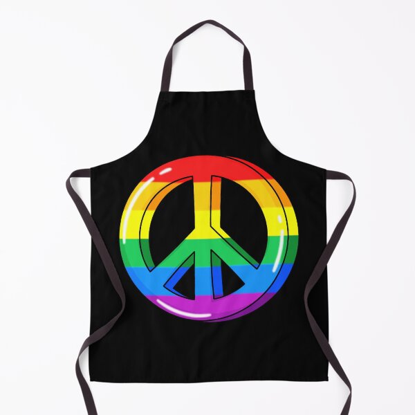 Item preview, Rainbow Pride Peace Sign designed and sold by everything4eva.