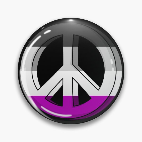 Item preview, Ace Pride Peace Sign designed and sold by everything4eva.