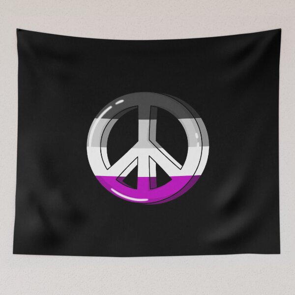 Item preview, Ace Pride Peace Sign designed and sold by everything4eva.