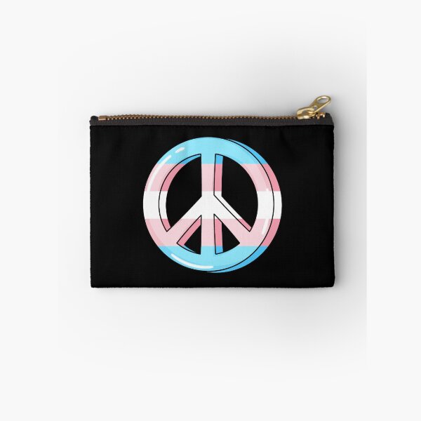 Item preview, Trans Pride Peace Sign designed and sold by everything4eva.