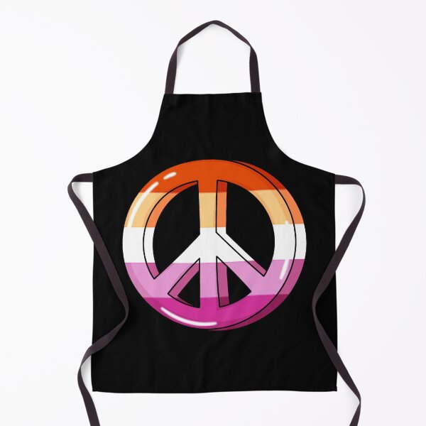 Item preview, Lesbian Pride Peace Sign designed and sold by everything4eva.