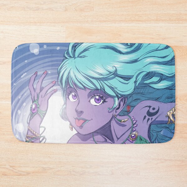 Item preview, Aqua purple (colored) designed and sold by anem47.