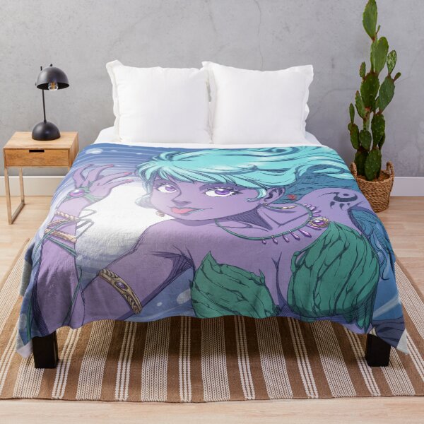 Item preview, Aqua purple (colored) designed and sold by anem47.