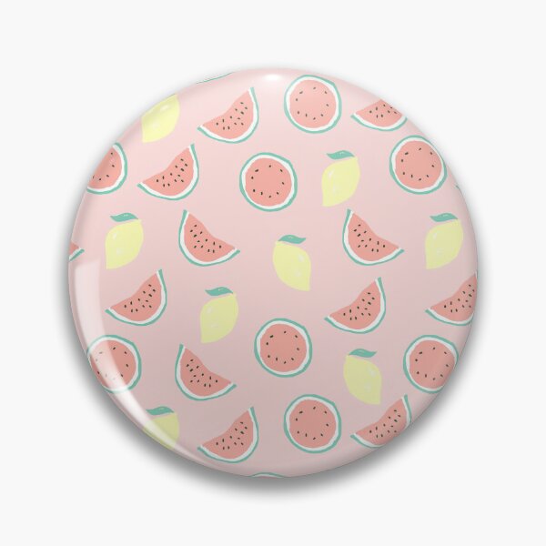 Item preview, Watermelon Pattern, Summer Pattern With Watermelon And Lemon designed and sold by graphic-genie.
