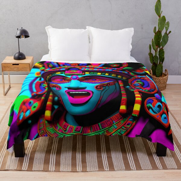 Item preview, Mayan Spirit Fantasy Art Very Colorful designed and sold by internlvisions.