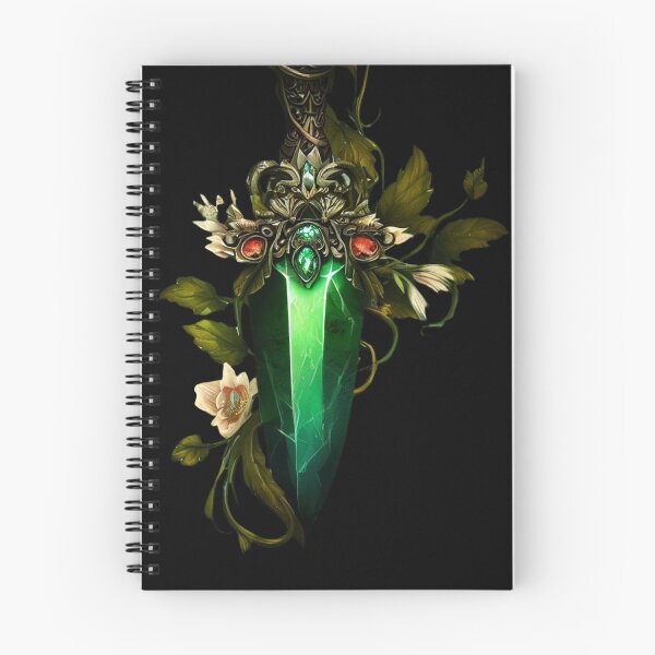 Item preview, emerald dagger designed and sold by Cyndarella.