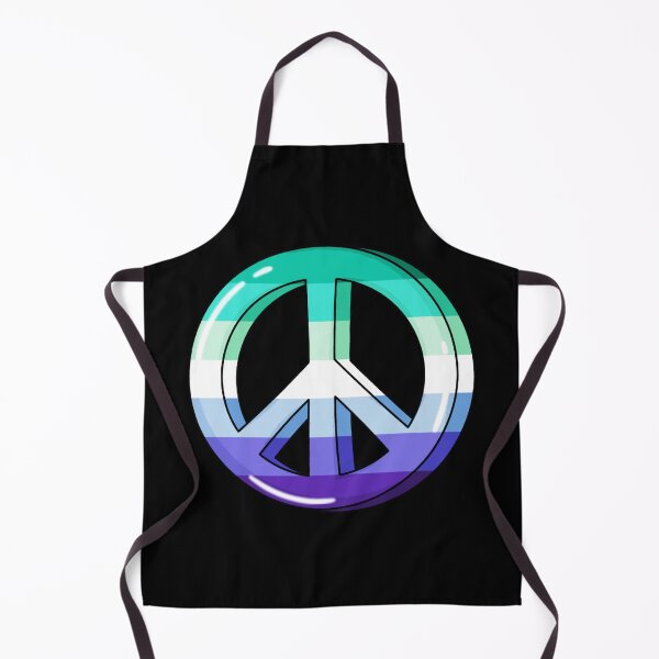 Item preview, Trans Inclusive Gay Mens Pride Peace Sign designed and sold by everything4eva.