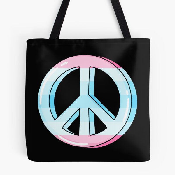 Item preview, Trans Masc Pride Peace Sign designed and sold by everything4eva.
