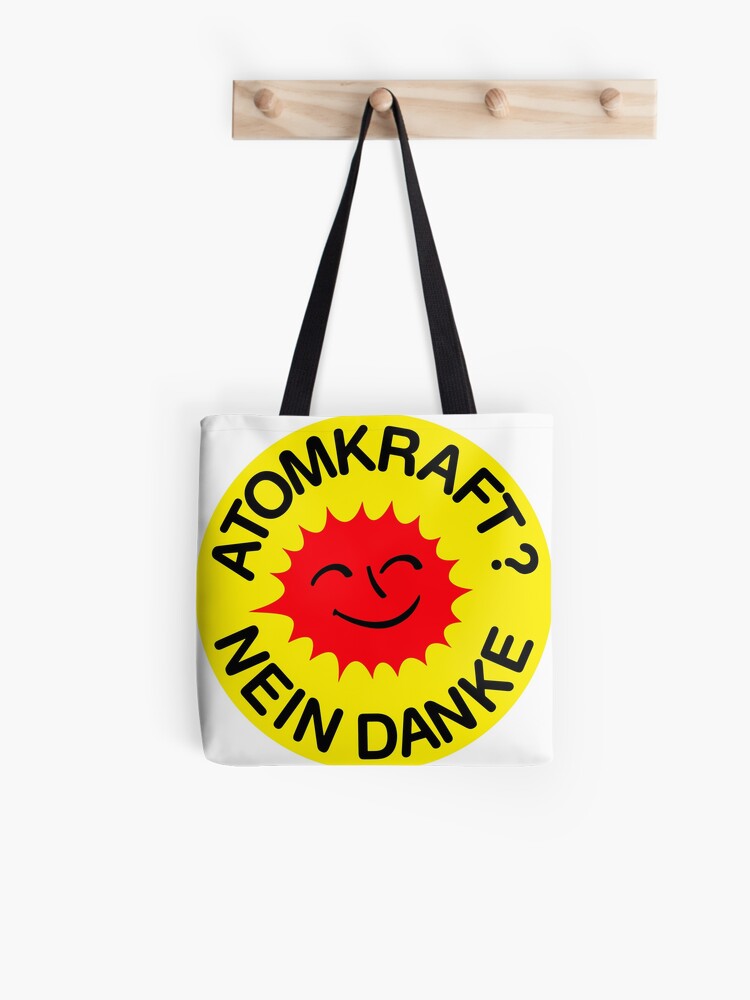 Atomkraft Nein Danke Stofftasche Von Vandvandolphin Redbubble