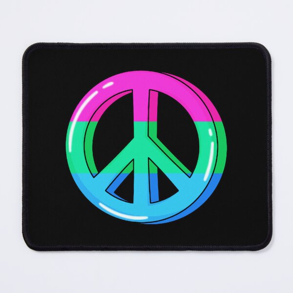 Item preview, Poly Pride Peace Sign designed and sold by everything4eva.