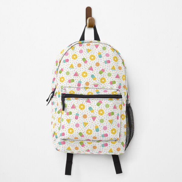 Item preview, Watermelon Pattern, Tropical Fruits And Ice Cream Memphis Style designed and sold by graphic-genie.
