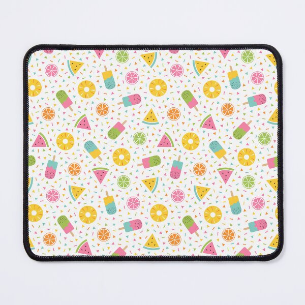 Item preview, Watermelon Pattern, Tropical Fruits And Ice Cream Memphis Style designed and sold by graphic-genie.