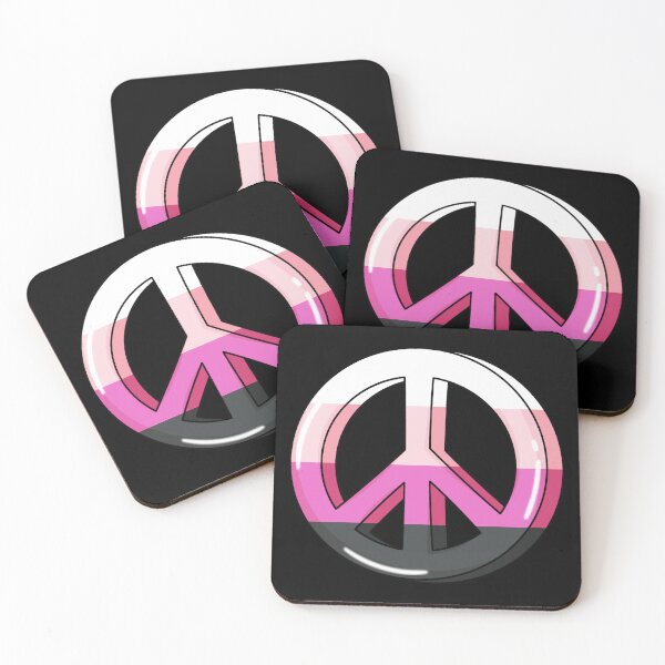 Item preview, Trans Fem Pride Peace Sign designed and sold by everything4eva.
