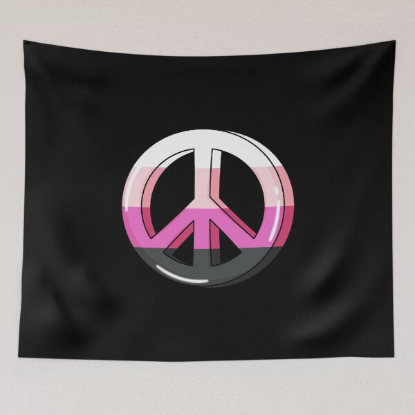 Item preview, Trans Fem Pride Peace Sign designed and sold by everything4eva.