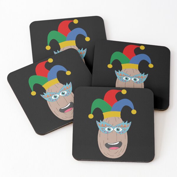Item preview, Healthy Humor: The Almond Jester Graphic Print for Nutty Fans of Gluten-Free and Dairy-Free Living.  Ideal For Dark Backgrounds. designed and sold by Paul Corps.