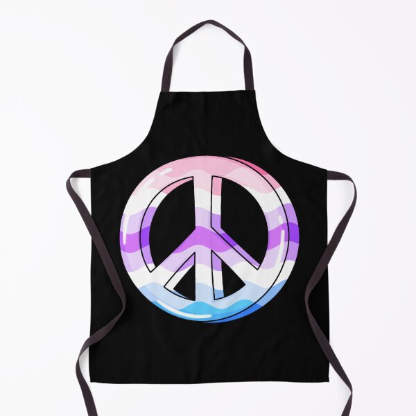 Item preview, Genderfluid Pride Peace Sign 2 designed and sold by everything4eva.