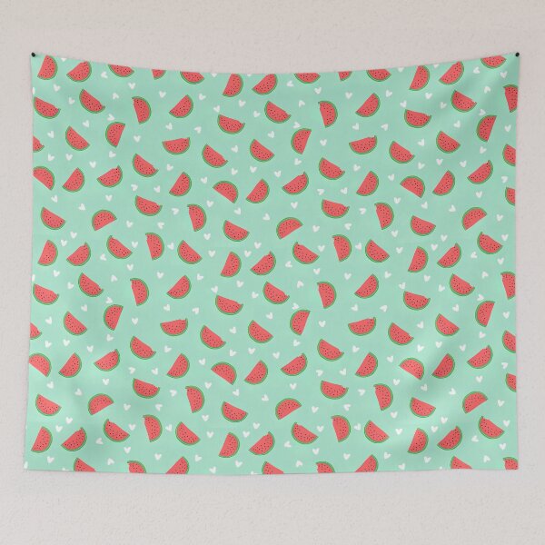 Item preview, Watermelon Pattern, Cute Watermelon Slices Pattern designed and sold by graphic-genie.