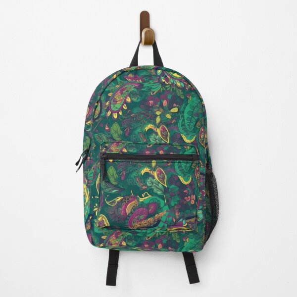 Item preview, Jewel Colored Paisley Pattern designed and sold by kansaikate.