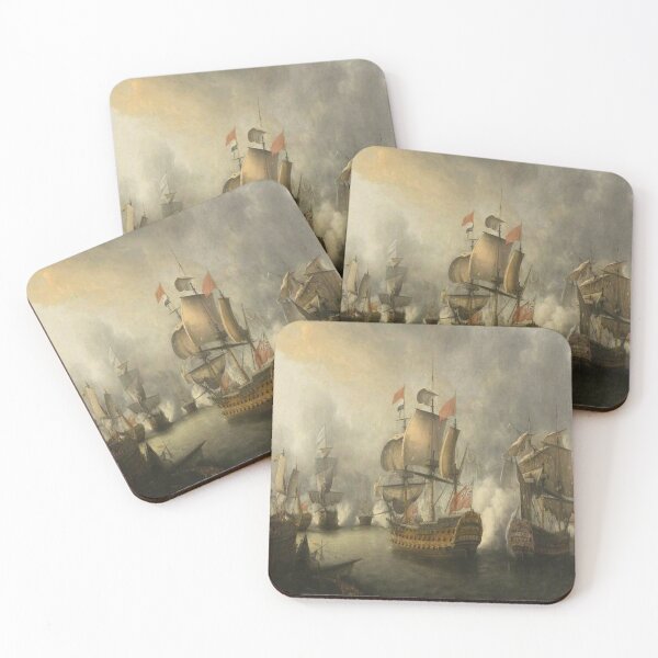 Item preview, Battle of the Saintes - America Revolution - Digitally Remastered - Historical Art designed and sold by TheHappyK.