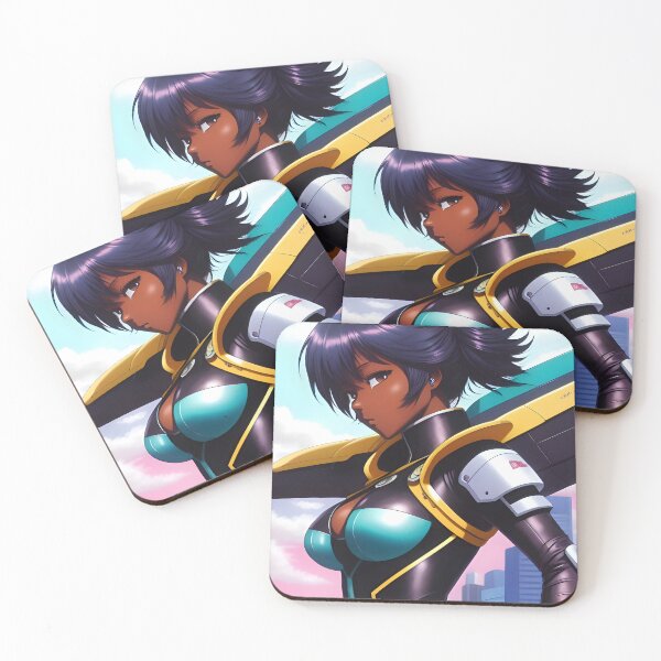 Item preview, RUNNING TO HORIZON | Black Anime Girl designed and sold by blackanimemecca.