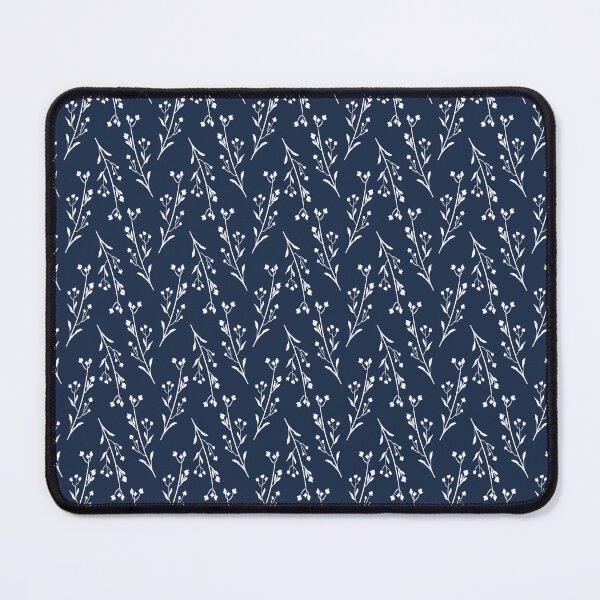 Item preview, Baby's Breath in Navy Blue designed and sold by Blanca-and-Rose.