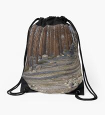 Forest Landscape Drawstring Bag