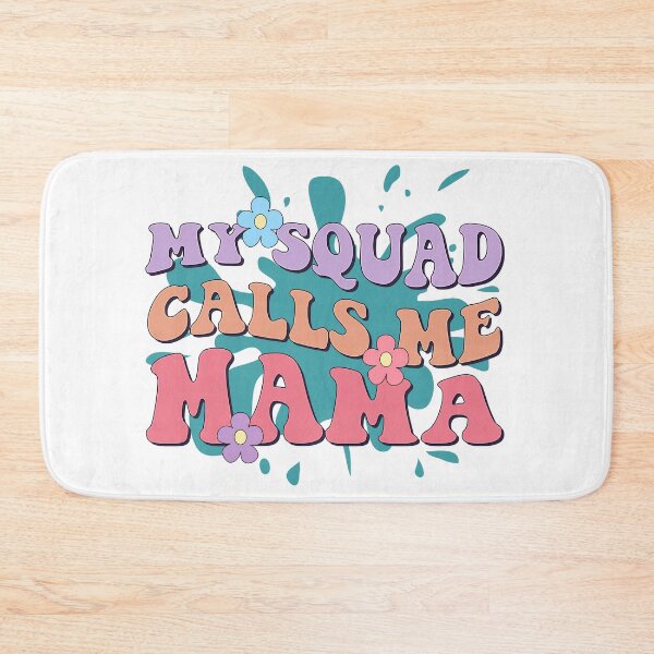 Artikelvorschau, My Squad Calls Me Mama, süßes Geschenk für Mama, Mamas Crew, Boho Hippie Mama entworfen und verkauft von desireedickens.