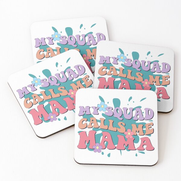 Artikelvorschau, My Squad Calls Me Mama, süßes Geschenk für Mama, Mamas Crew, Boho Hippie Mama entworfen und verkauft von desireedickens.