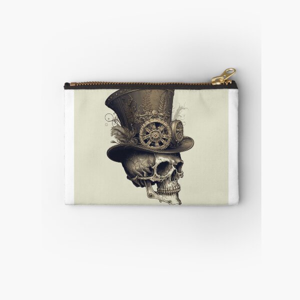 Item preview, Steampunk Skull #10 - Sticker and T-Shirt Design designed and sold by MindAsylum.