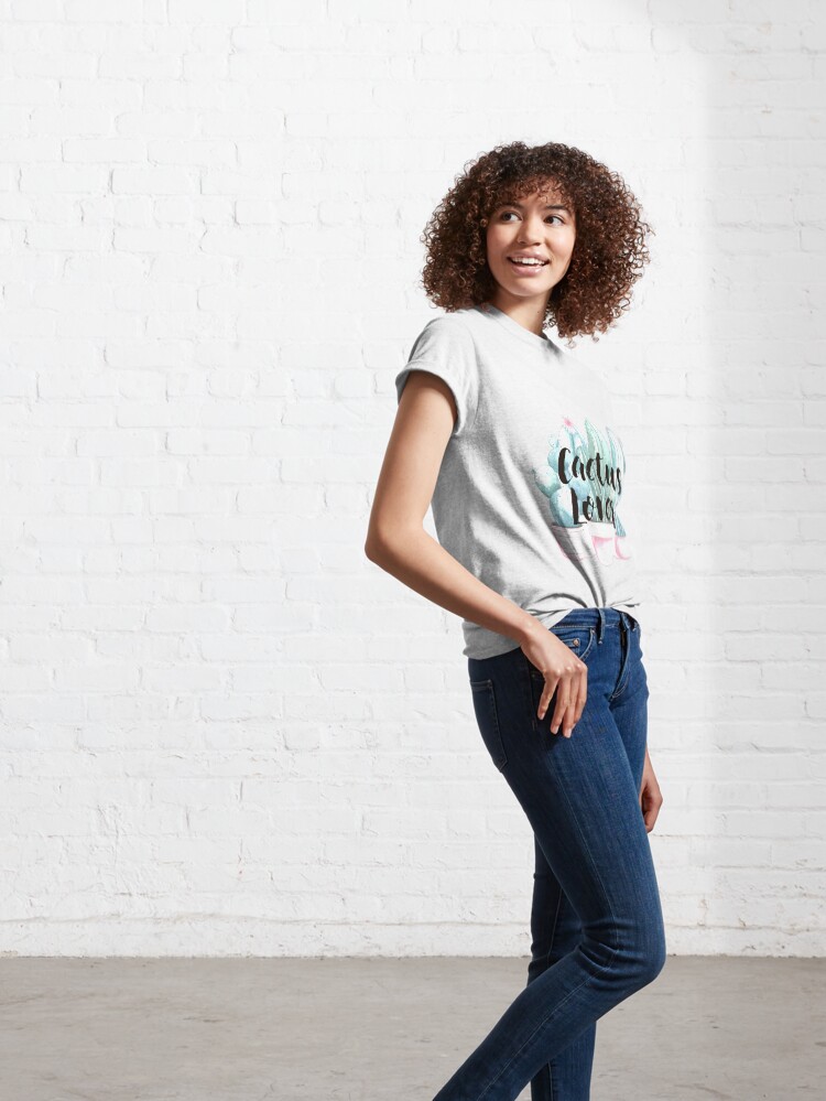 Vista alternativa de Camiseta clásica Cactus Lover