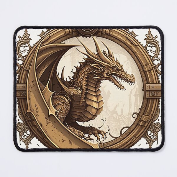 Item preview, Steampunk Dragons #2 - Sticker and T-Shirt Design designed and sold by MindAsylum.