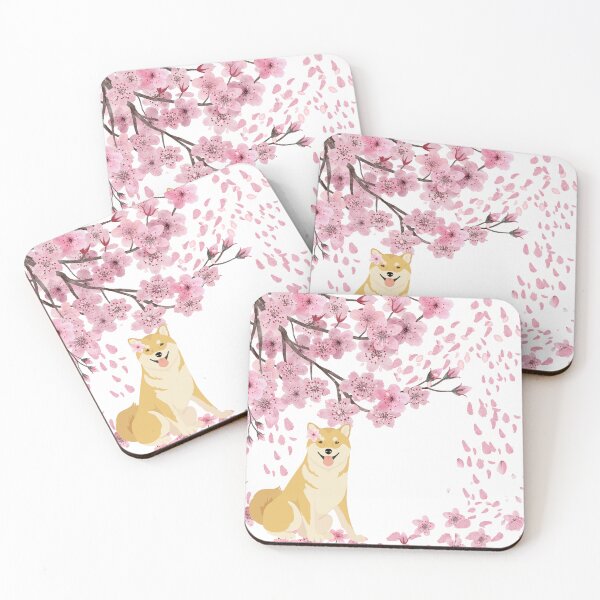 Item preview, Shiba inu under a Sakura V.2 designed and sold by NexCreation.