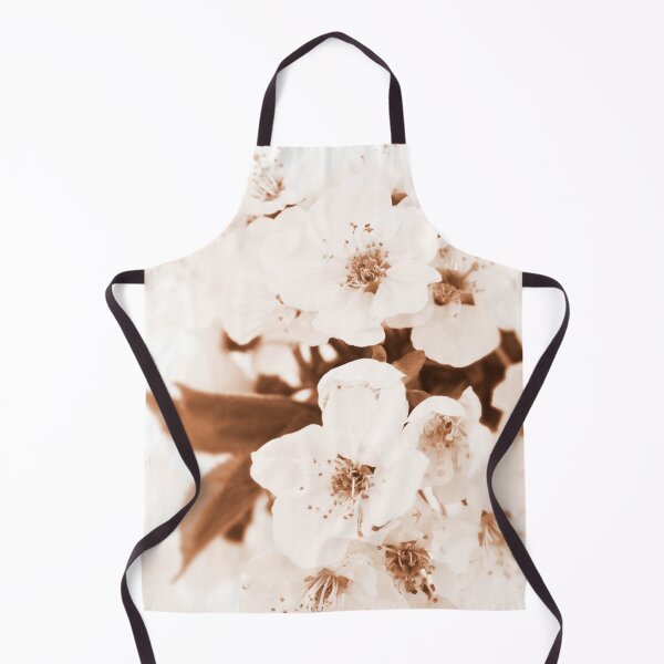 Item preview, White flowers apple blossom spring aesthetic designed and sold by by-jwp.