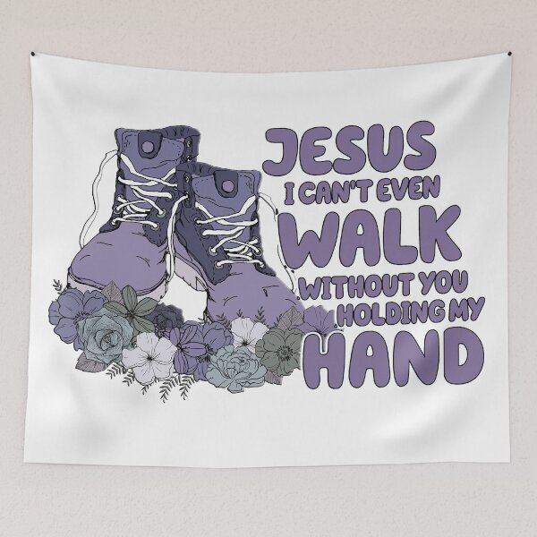 Item preview, Jesus I Cant Even Walk Without You designed and sold by WideIsTheGate.
