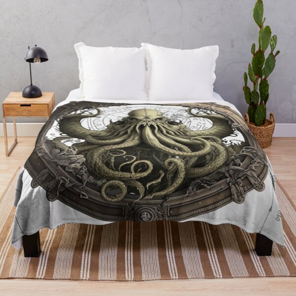Item preview, Steampunk Cthulhu - Sticker and T-Shirt Design designed and sold by MindAsylum.