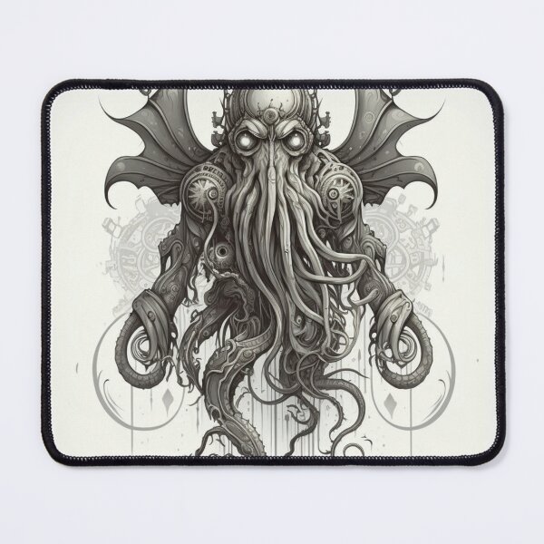 Item preview, Steampunk Cthulhu #3 - Sticker and T-Shirt Design designed and sold by MindAsylum.