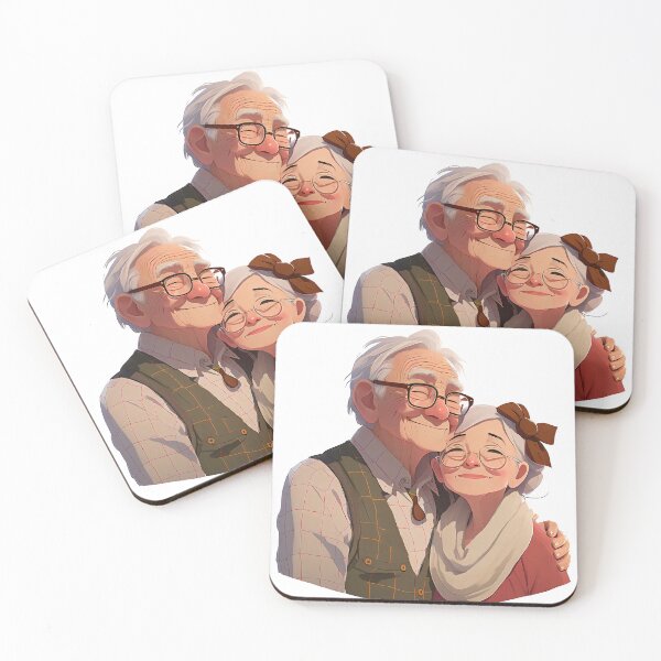 Item preview,  Old Grandpa and Grandma Cute  designed and sold by addthana.